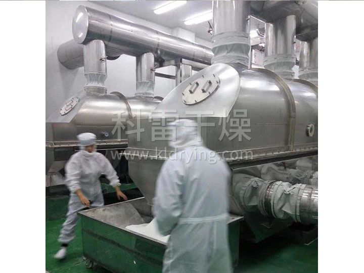 振动流化床干燥机生产现场